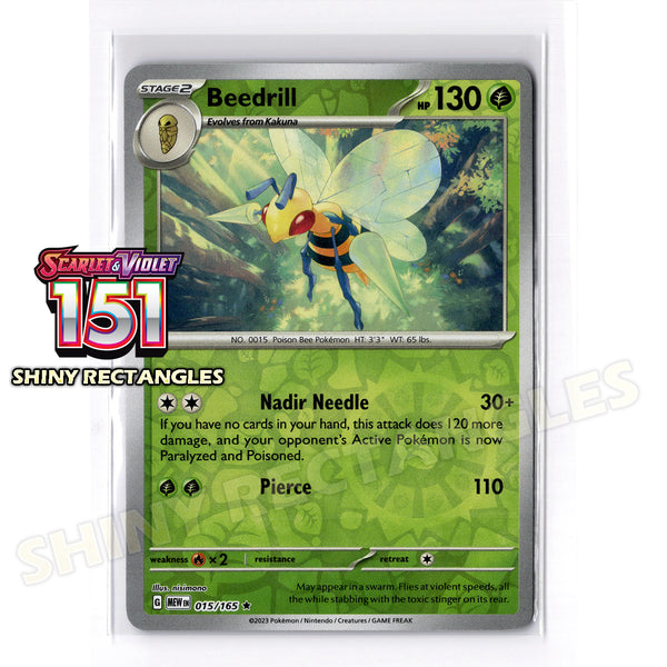 015/165 - Beedrill - Reverse Holo