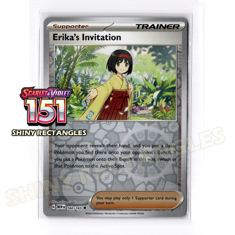 160/165 - Erika's Invitation - Reverse Holo