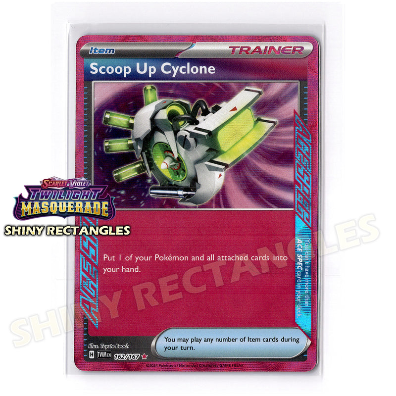 162/167 - Scoop Up Cyclone - Holofoil