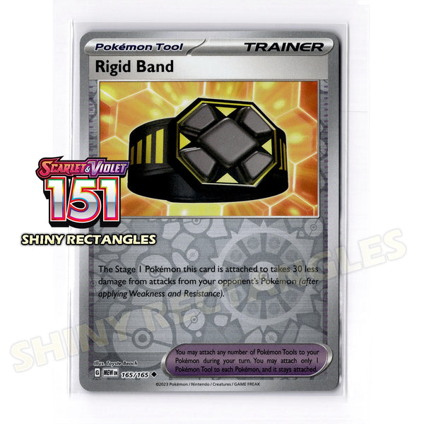 165/165 - Rigid Band - Reverse Holo