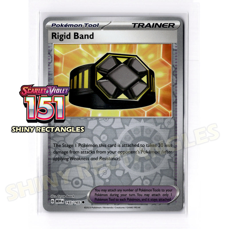 165/165 - Rigid Band - Reverse Holo