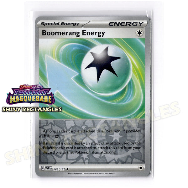 166/167 - Boomerang Energy - Reverse Holo