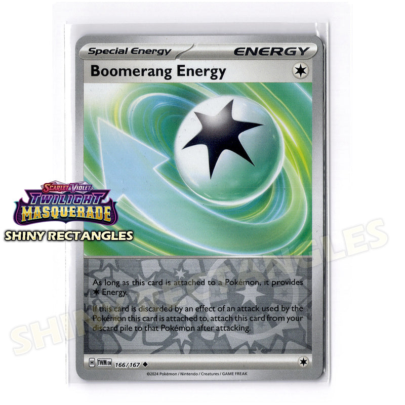 166/167 - Boomerang Energy - Reverse Holo