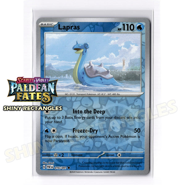 016/091 - Lapras - Reverse Holo