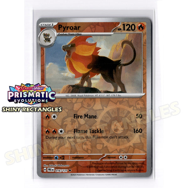 016/131 - Pyroar - Reverse Holo