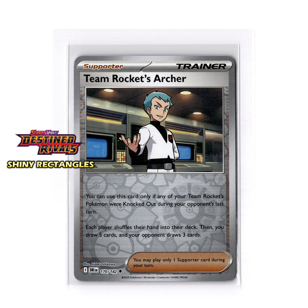 170/182 - Team Rocket's Archer - Reverse Holo
