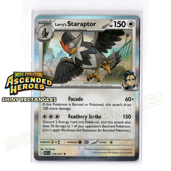 170/217 - Larry's Staraptor - Holofoil