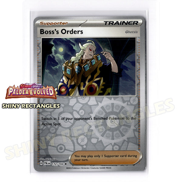 172/193 - Boss's Orders - Reverse Holo