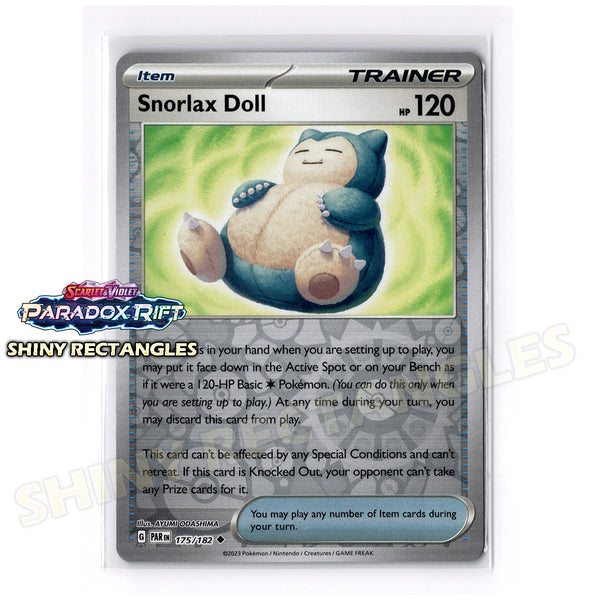 175/182 - Snorlax Doll - Reverse Holo