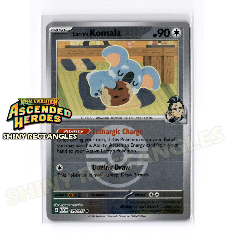 175/217 - Larry's Komala - Poke Ball