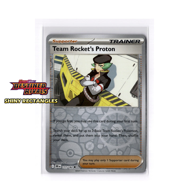 177/182 - Team Rocket's Proton - Reverse Holo