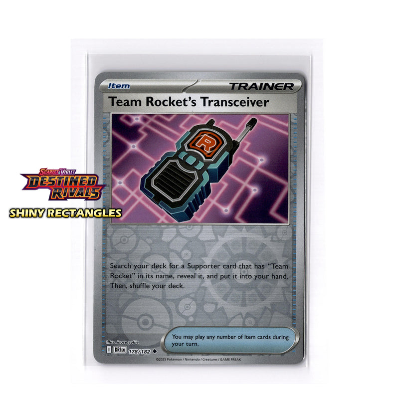 178/182 - Team Rocket's Transceiver - Reverse Holo