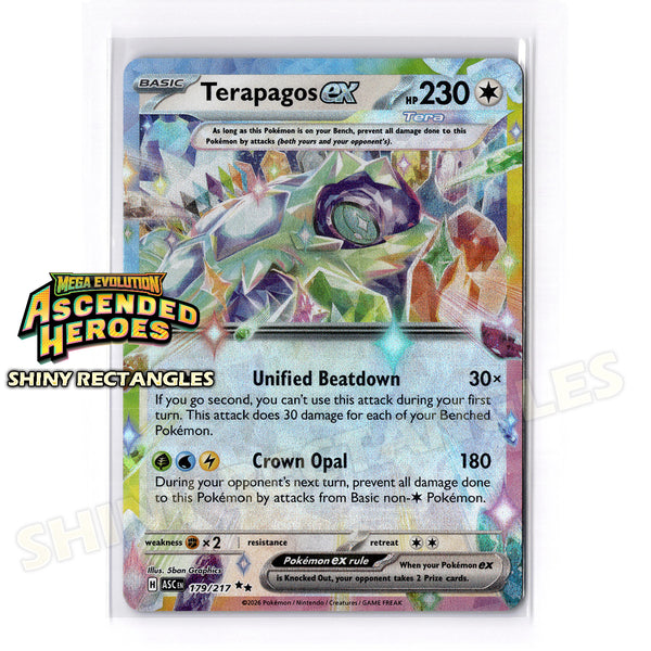 179/217 - Terapagos EX - Holofoil