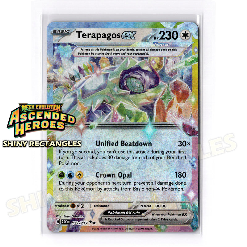 179/217 - Terapagos EX - Holofoil