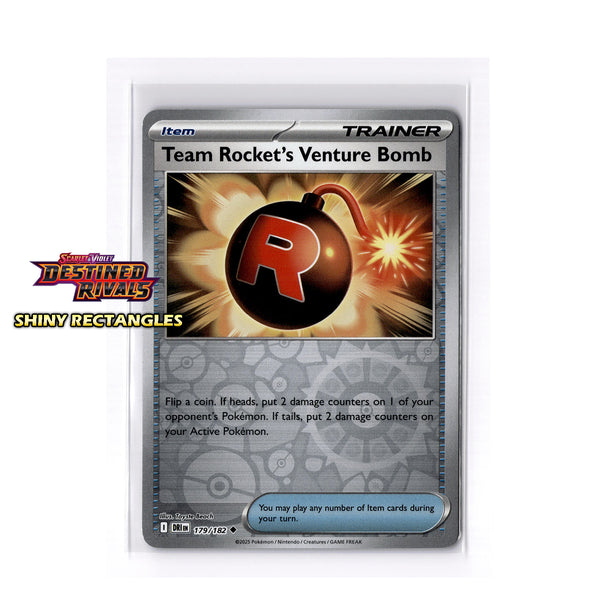 179/182 - Team Rocket Venture Bomb - Reverse Holo