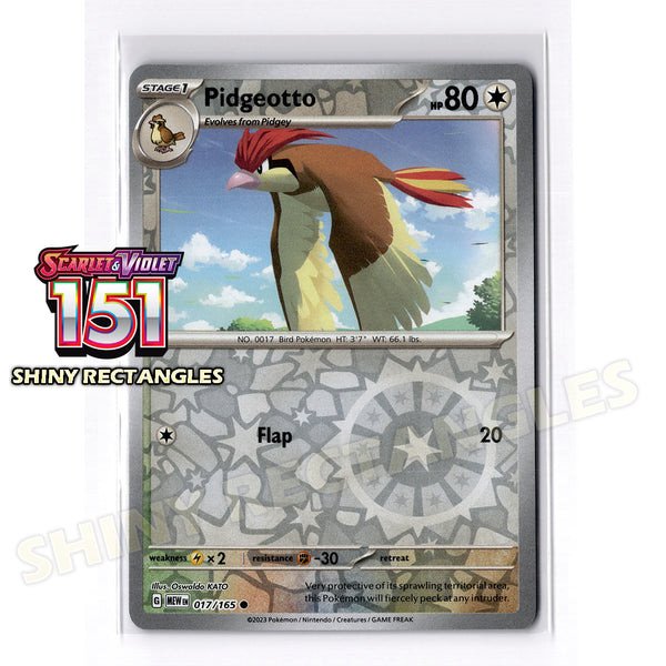 017/165 - Pidgeotto - Reverse Holo