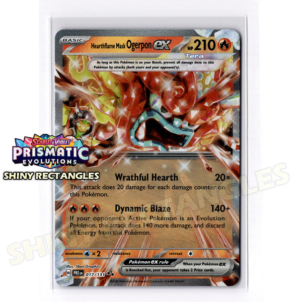 017/131 - Hearthflame Mask Ogerpon EX - Holofoil