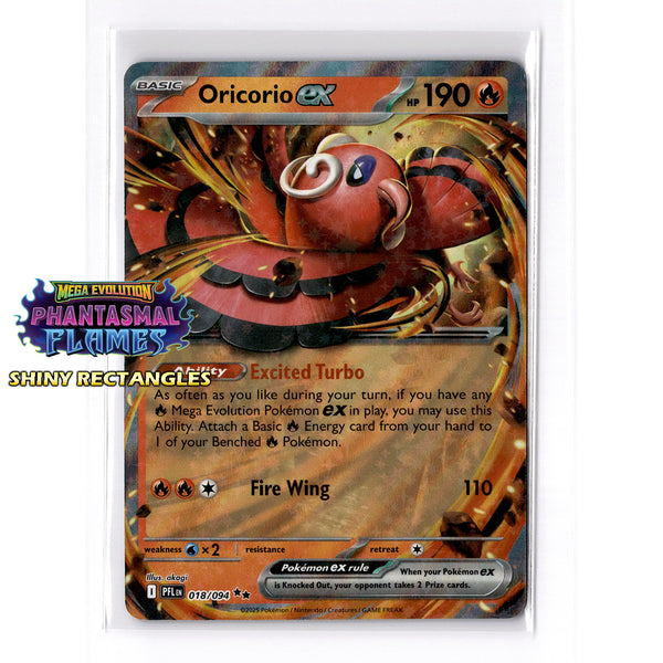 018/094 - Oricorio EX - Holofoil