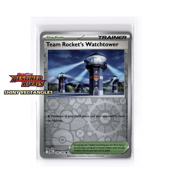 180/182 - Team Rocket's Watchtower - Reverse Holo