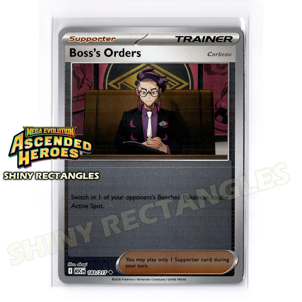 183/217 - Boss's Orders - Reverse Holo