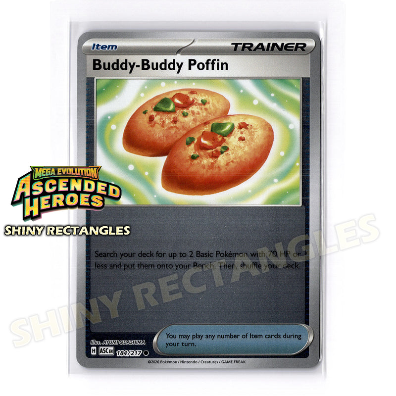 184/217 - Buddy-Buddy Poffin - Reverse Holo