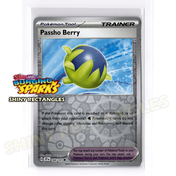 184/191 - Passho Berry - Reverse Holo