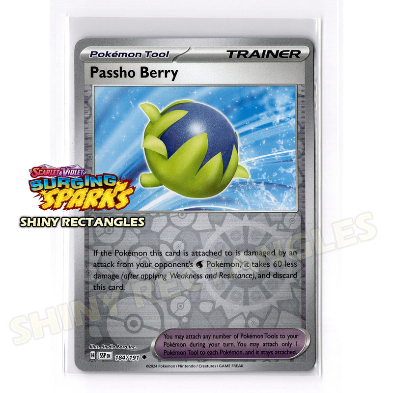 184/191 - Passho Berry - Reverse Holo
