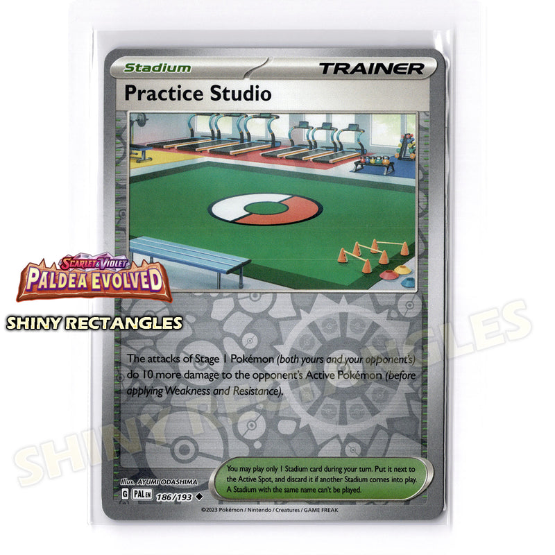 186/193 - Practice Studio - Reverse Holo