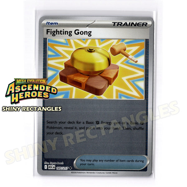 187/217 - Fighting Gong - Reverse Holo