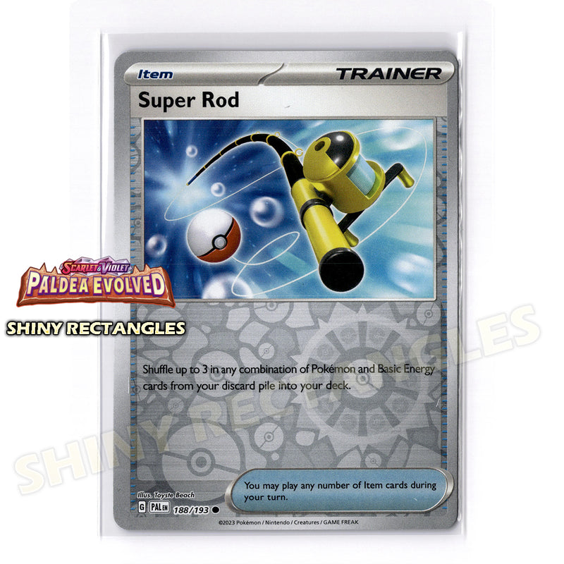188/193 - Super Rod - Reverse Holo