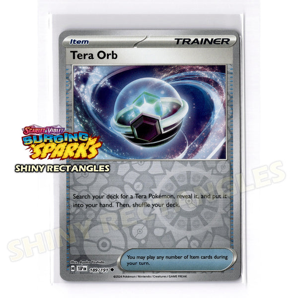 189/191 - Tera Orb - Reverse Holo
