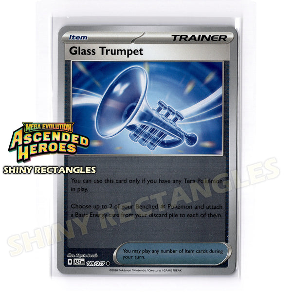 189/217 - Glass Trumpet - Reverse Holo