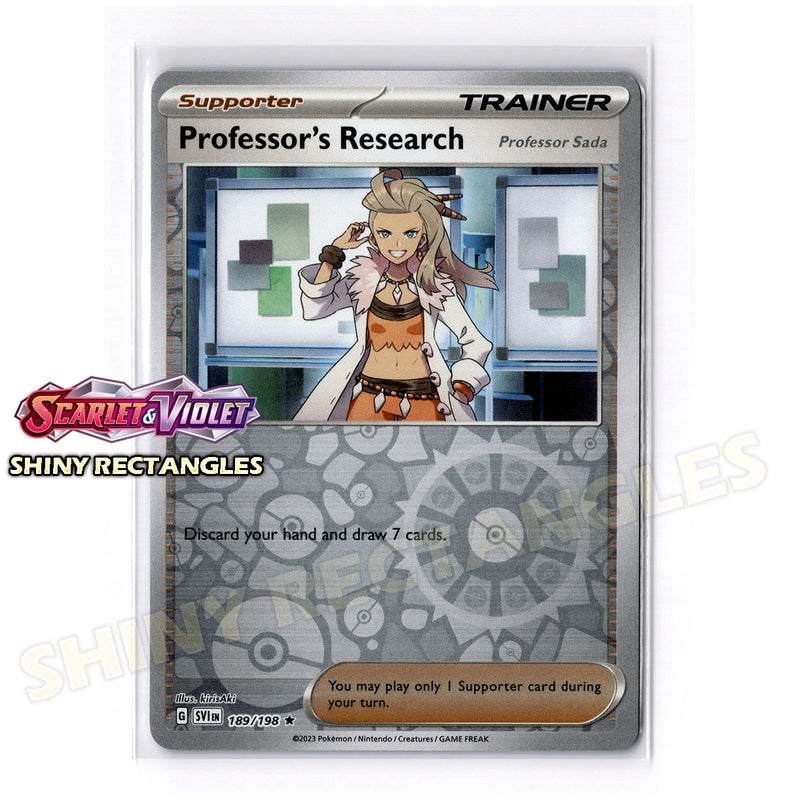 189/198 - Professor's Research - Reverse Holo