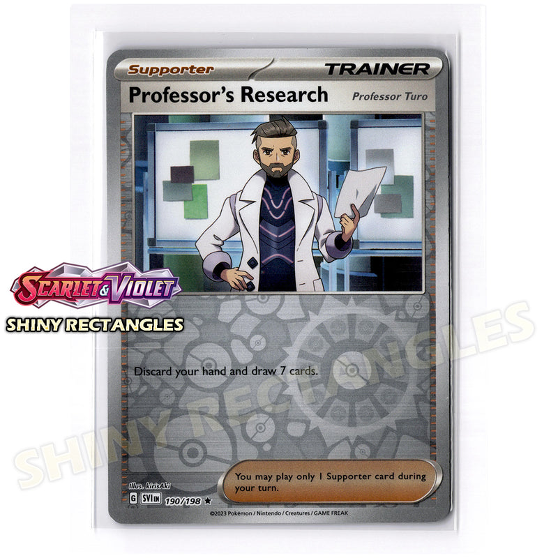 190/198 - Professor's Research - Reverse Holo
