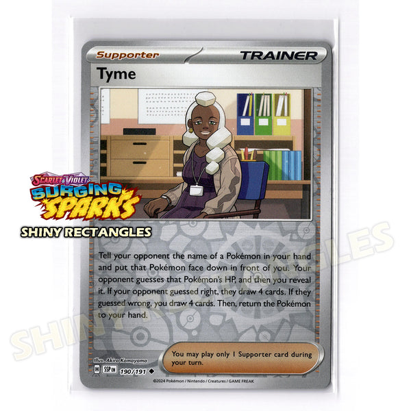 190/191 - Tyme - Reverse Holo