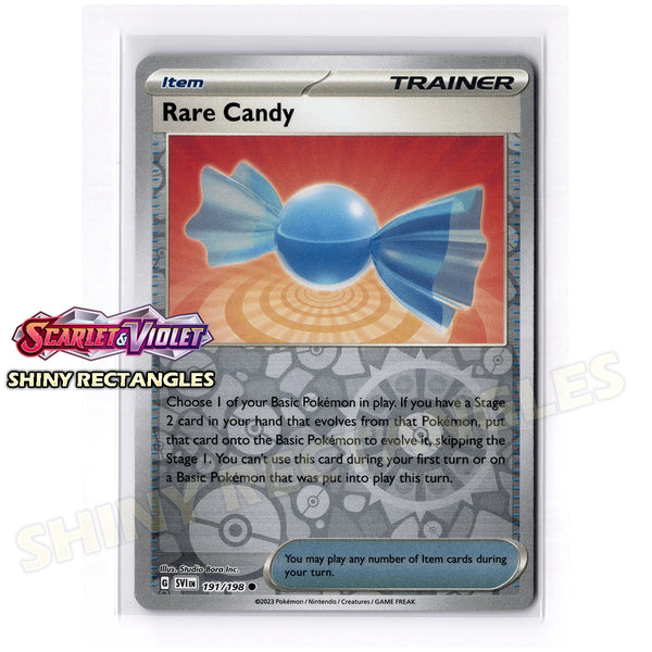 191/198 - Rare Candy - Reverse Holo