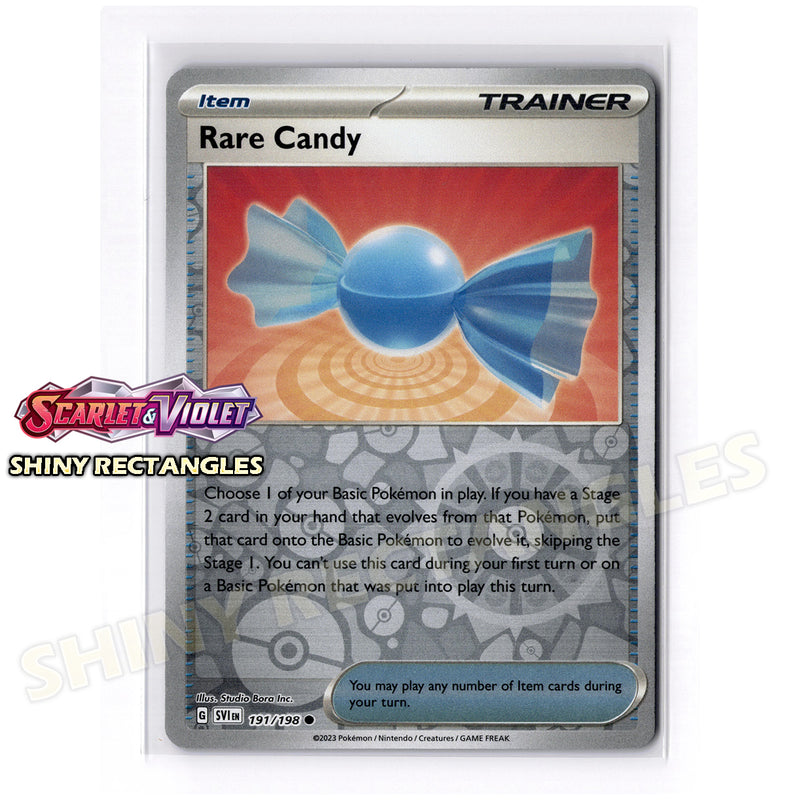 191/198 - Rare Candy - Reverse Holo