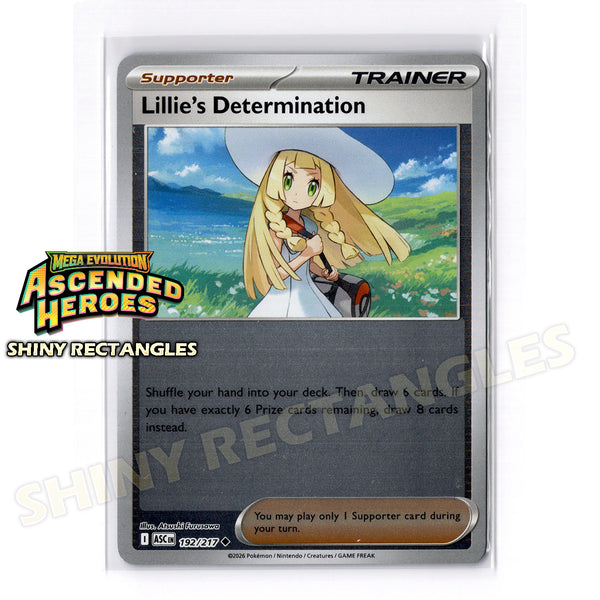 192/217 - Lillie's Determination - Reverse Holo