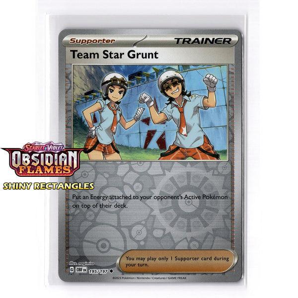 195/197 - Team Star Grunt - Reverse Holo