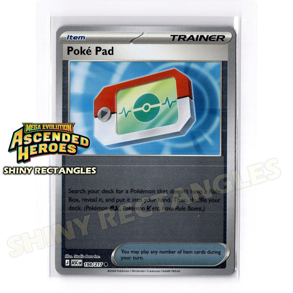 198/217 - Poke Pad - Reverse Holo