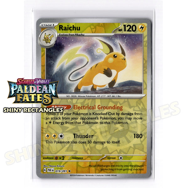 019/091 - Raichu - Reverse Holo