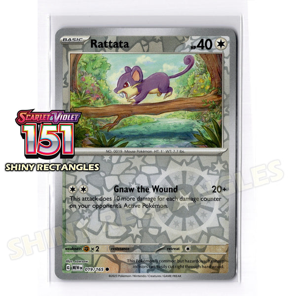 019/165 - Rattata - Reverse Holo