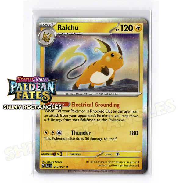 019/091 - Raichu - Holofoil