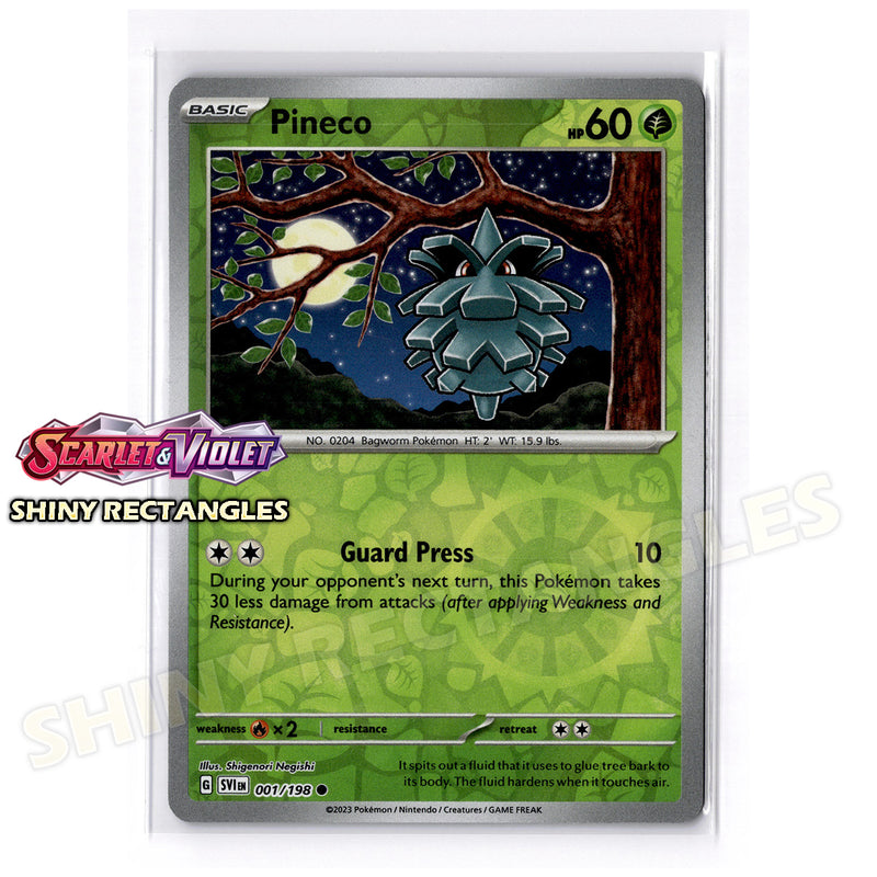 001/198 - Pineco - Reverse Holo