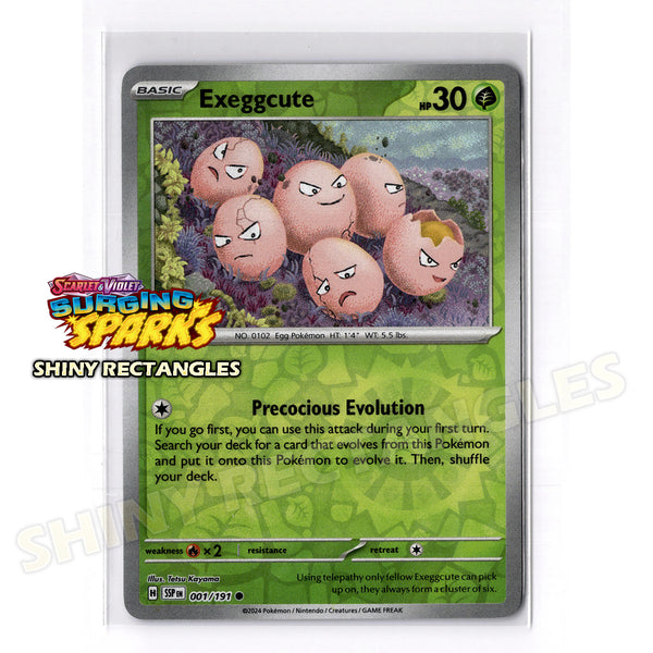 001/191 - Exeggcute - Reverse Holo