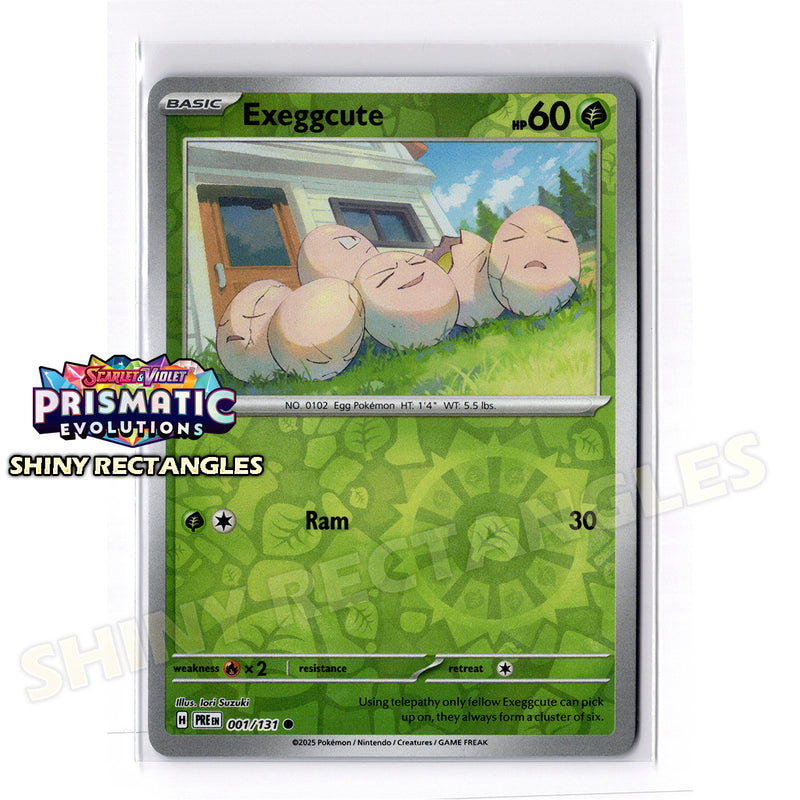 001/131 - Exeggcute - Reverse Holo