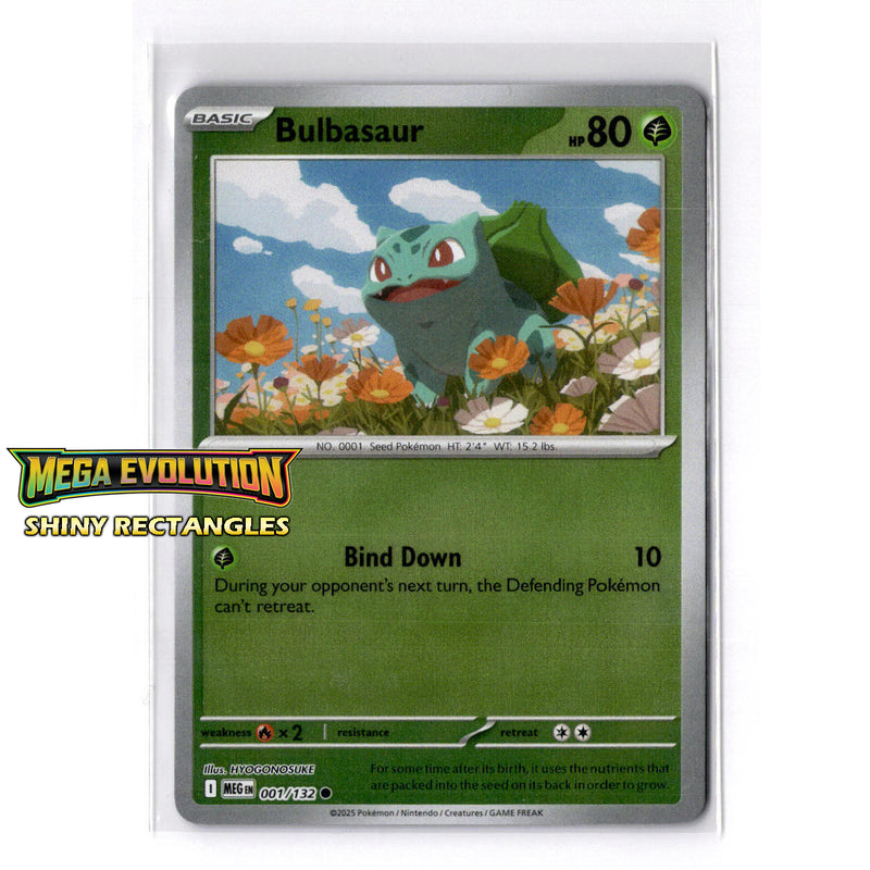 001/132 - Bulbasaur - Reverse Holo