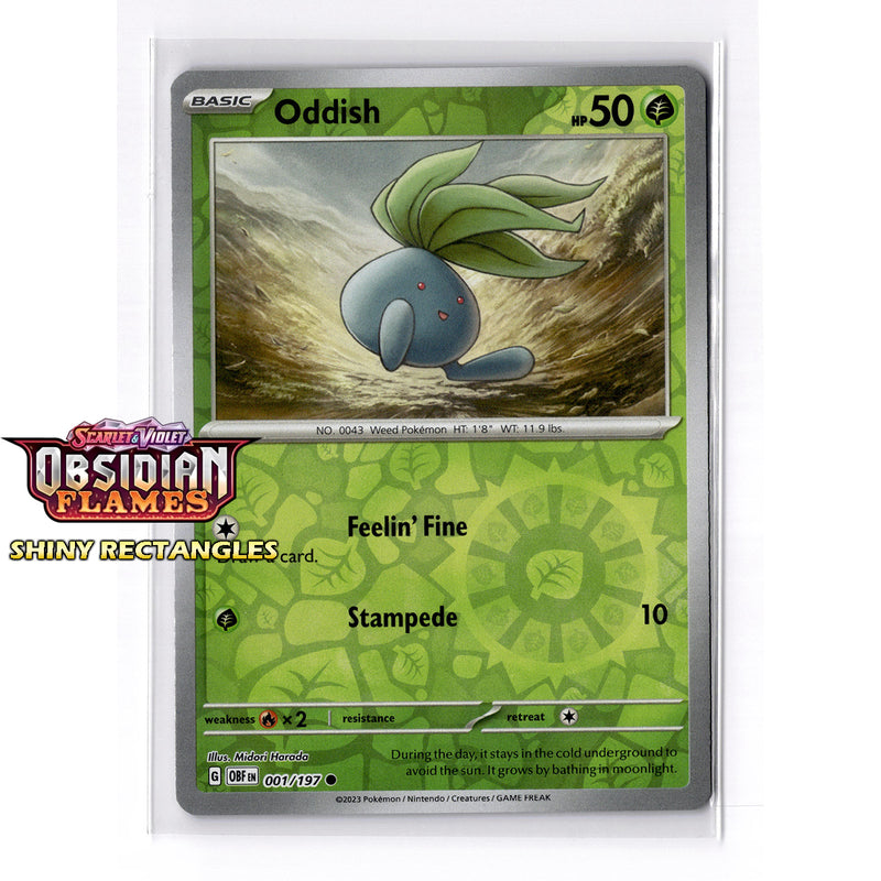 001/197 - Oddish - Reverse Holo