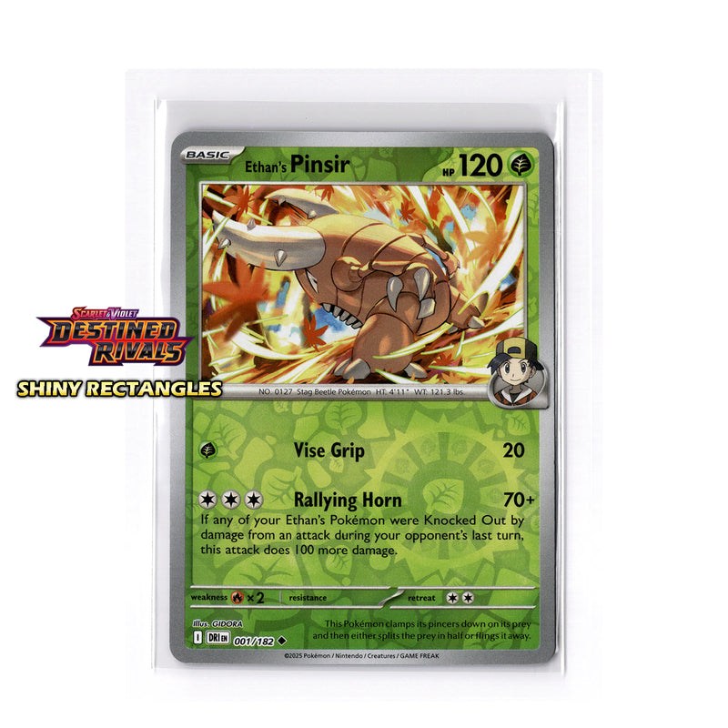 001/182 - Ethan's Pinsir - Reverse Holo
