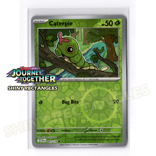 001/159 - Caterpie - Reverse Holo